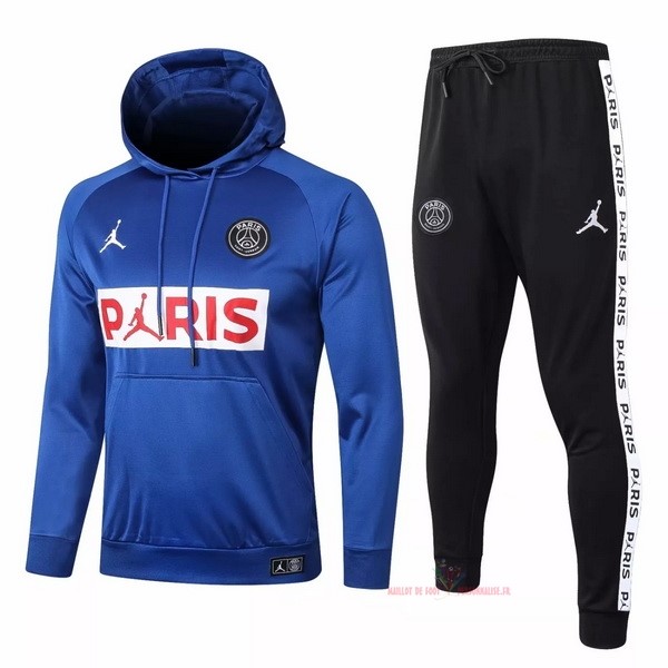 Maillot Om Pas Cher JORDAN Survêtements Paris Saint Germain 2020 2021 Bleu Blanc Noir
